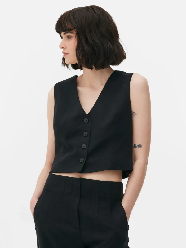 Gilet De Costume Droit à Coordonner