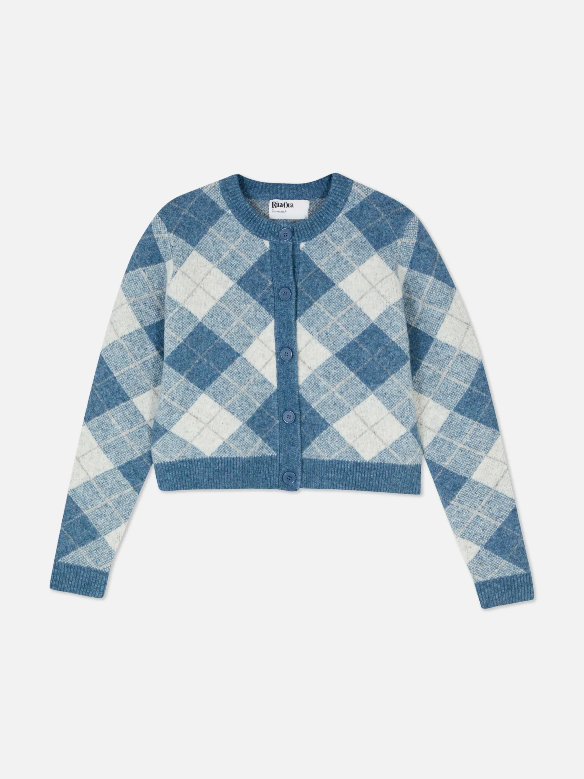 gilet_en_maille__losanges_4.webp Gilet En Maille à Losanges à Coordonner Rita Ora