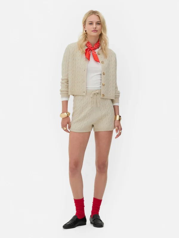 Gilet En Maille Torsadée Rita Ora