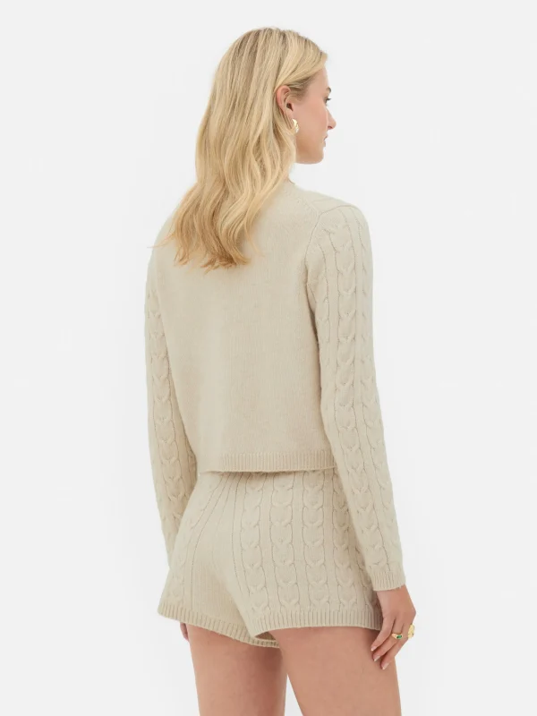 Gilet En Maille Torsadée Rita Ora