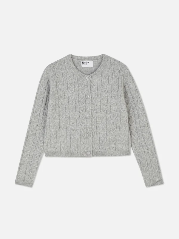 Gilet En Maille Torsadée Rita Ora