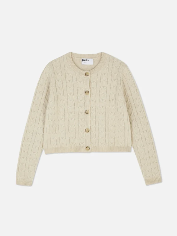 Gilet En Maille Torsadée Rita Ora