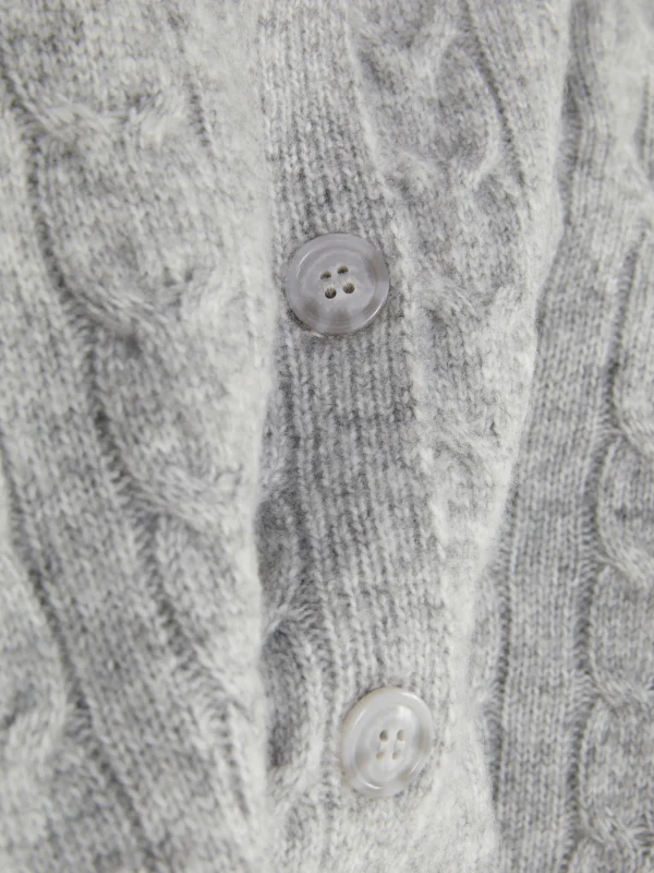 Gilet En Maille Torsadée Rita Ora