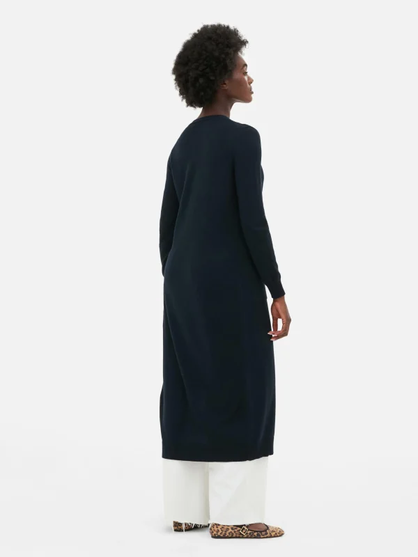 Gilet Long Boutonné