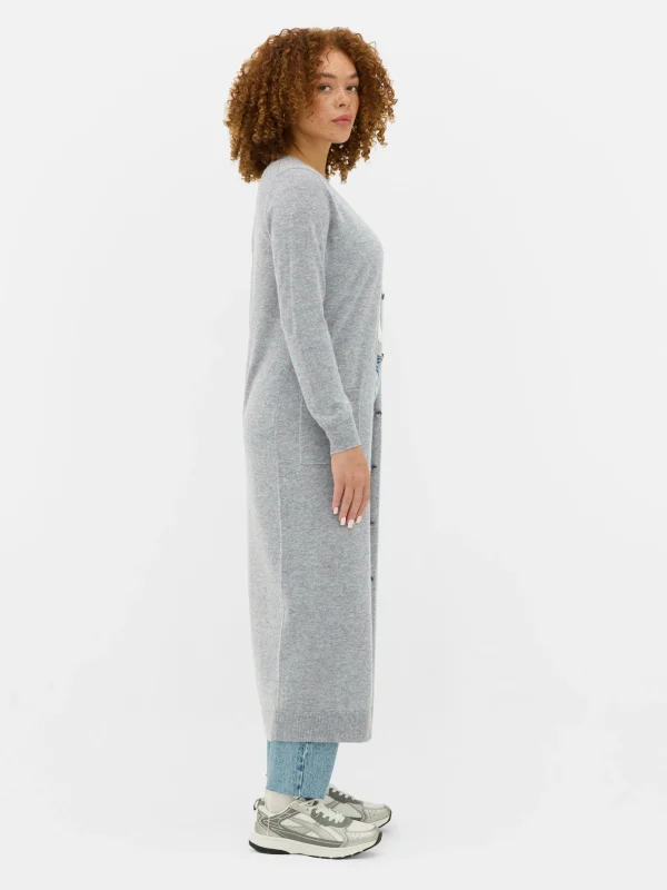 Gilet Long Boutonné