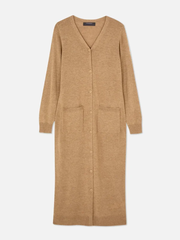 Gilet Long Boutonné