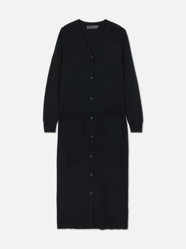 Gilet Long Boutonné