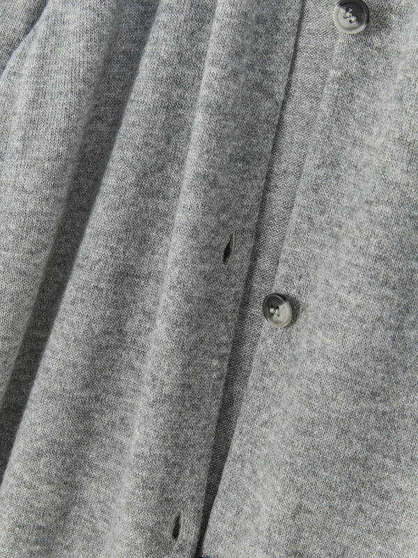 Gilet Long Boutonné