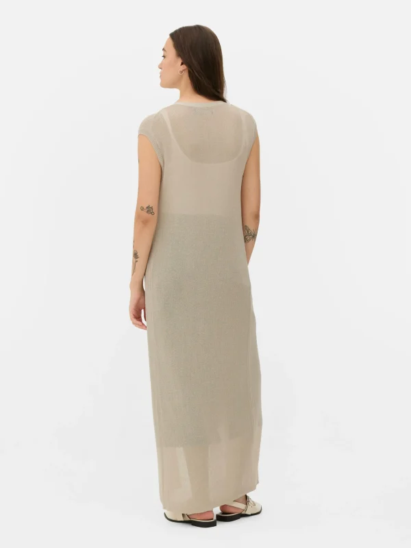 Gilet Long Sans Manches