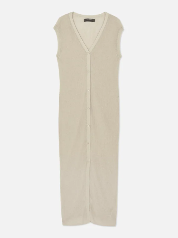 Gilet Long Sans Manches