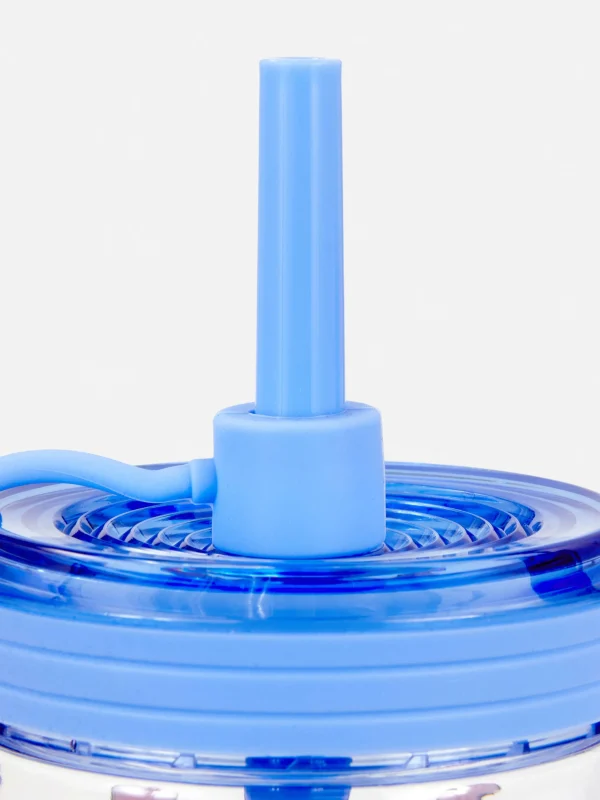 Gobelet Transparent Avec Paille Disney Lilo & Stitch