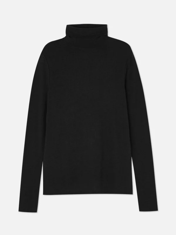 Haut à Manches Longues Et Col Roulé Rita Ora