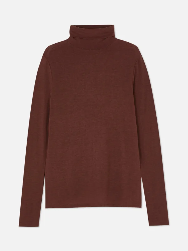 Haut à Manches Longues Et Col Roulé Rita Ora