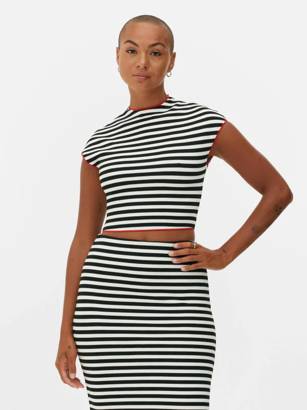 Haut à Rayures Beetlejuice X Colleen Atwood à Coordonner