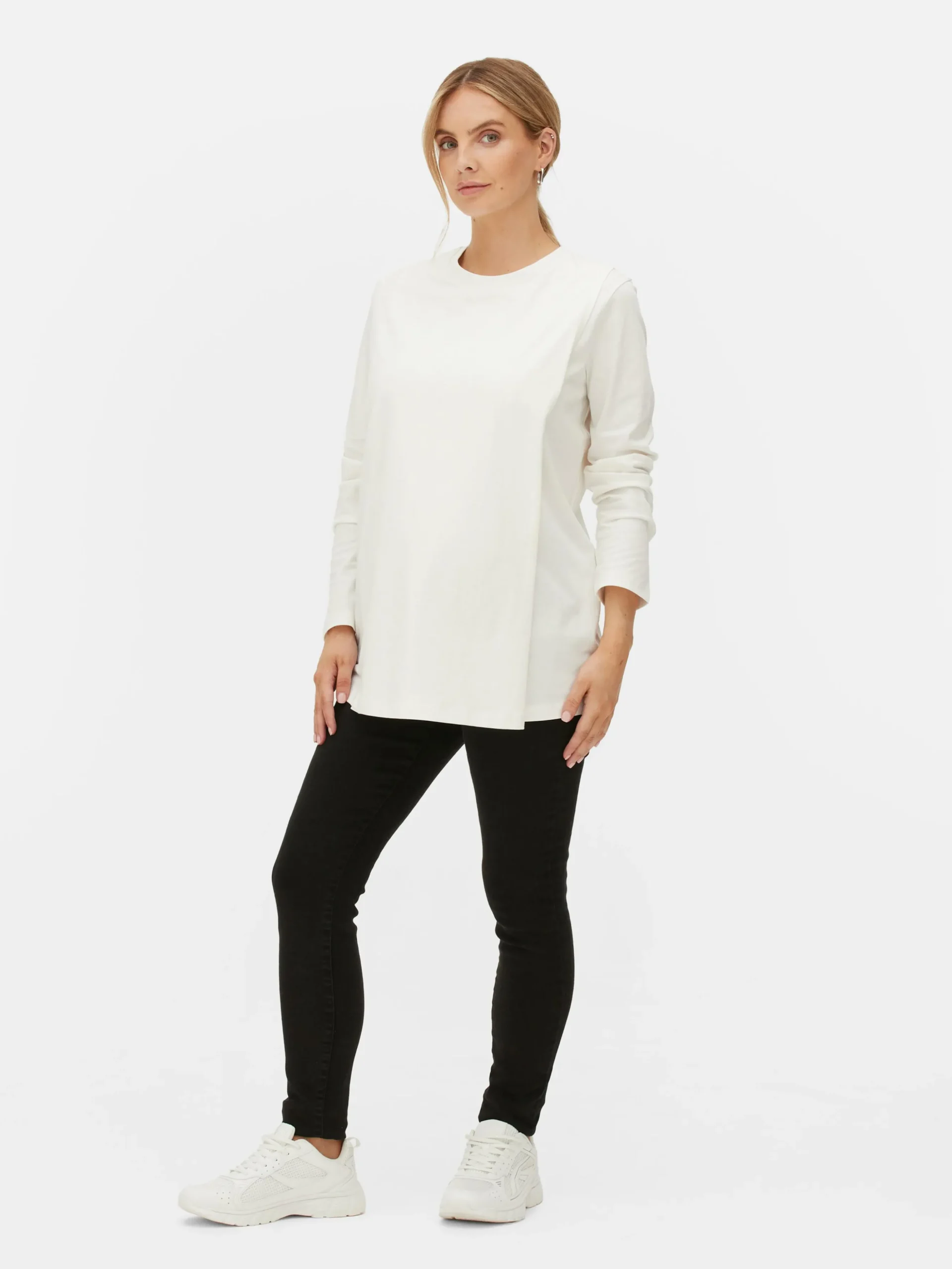 haut_de_maternit_cachecur_0.webp Haut De Maternité Cache-cœur à Manches Longues