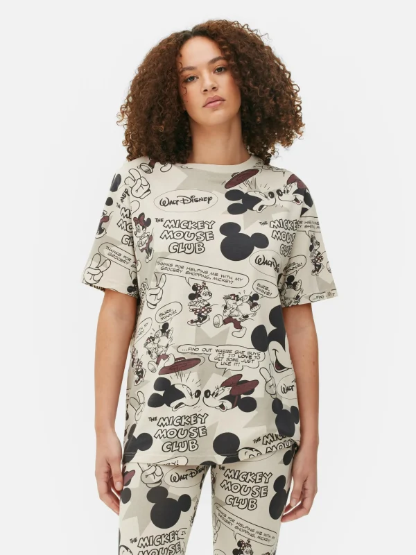 Haut De Pyjama à Motif Disney Mickey Mouse