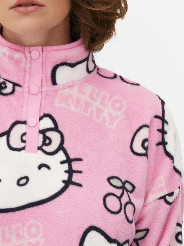 Haut De Pyjama En Molleton Hello Kitty 50e Anniversaire