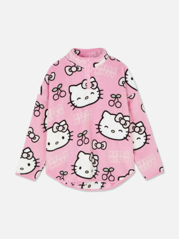 Haut De Pyjama En Molleton Hello Kitty 50e Anniversaire