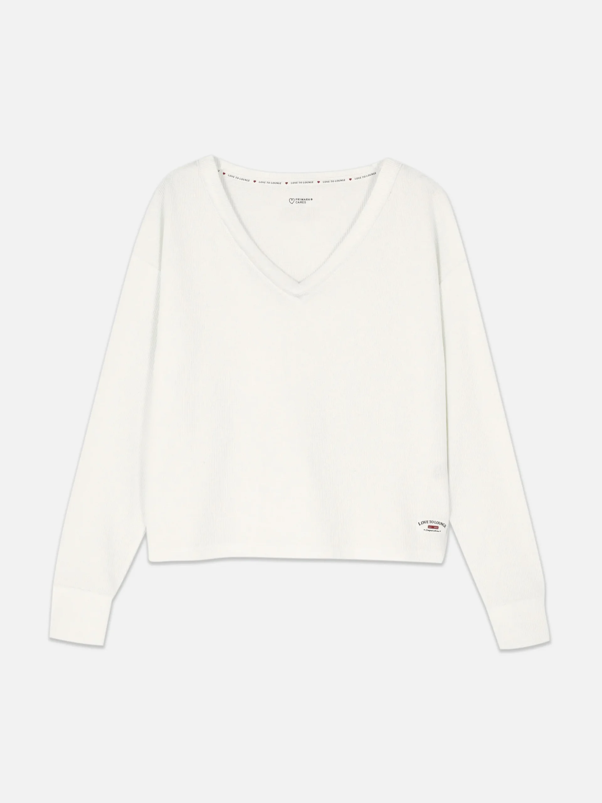 haut_de_pyjama_large__man_1.webp Haut De Pyjama Large à Manches Longues Et Col En V