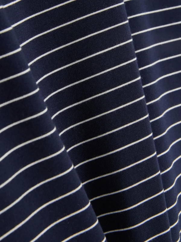 Haut De Pyjama Rayé à Manches Longues