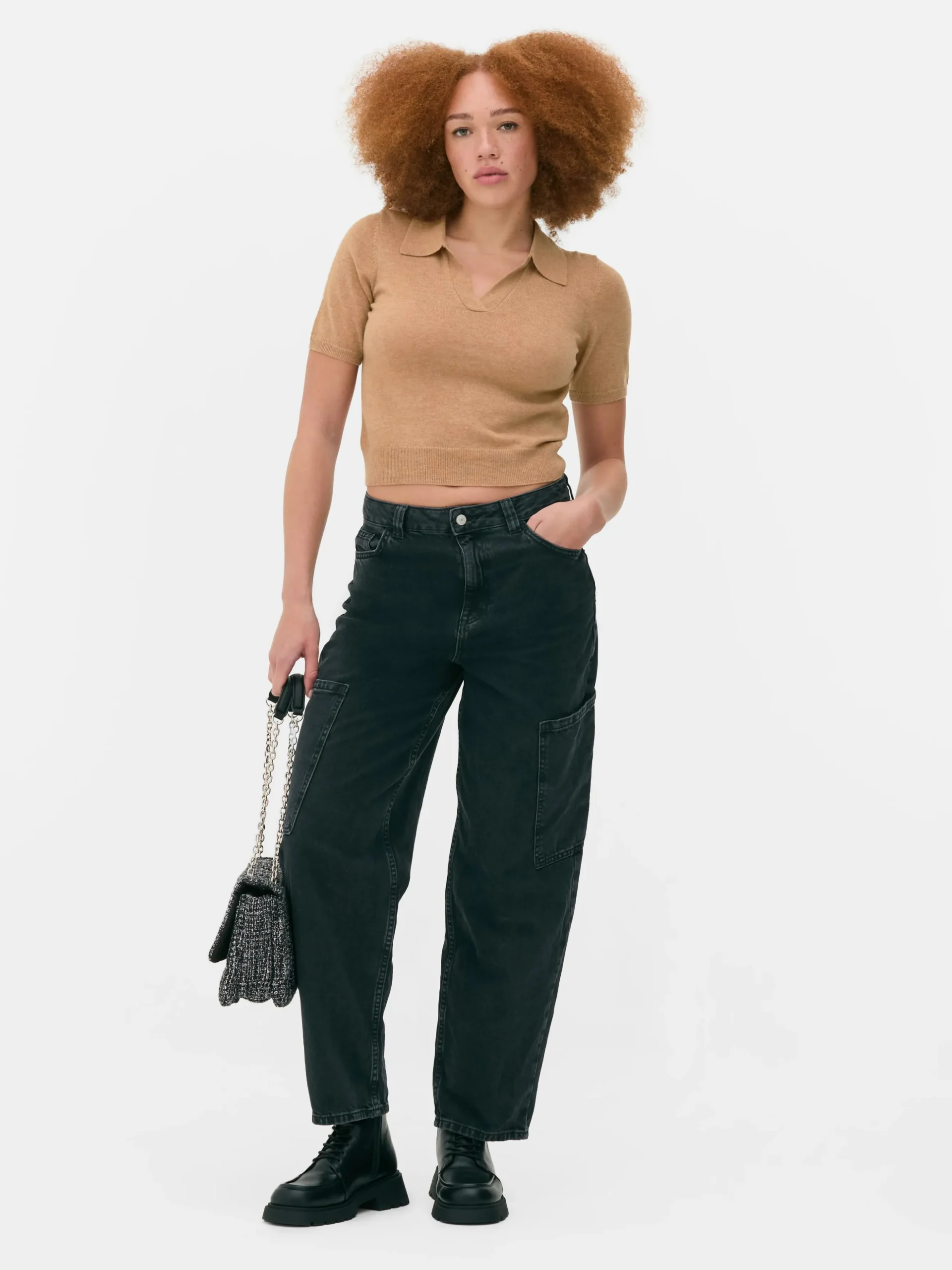 haut_en_maille_fine__col__1-2.webp Haut En Maille Fine à Col Et Manches Courtes