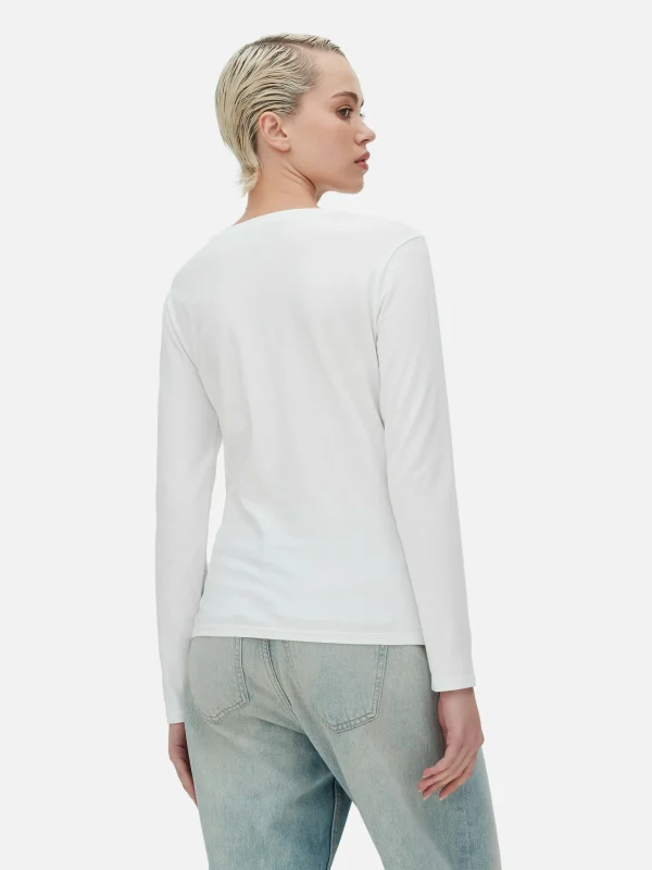 Haut Stretch à Manches Longues