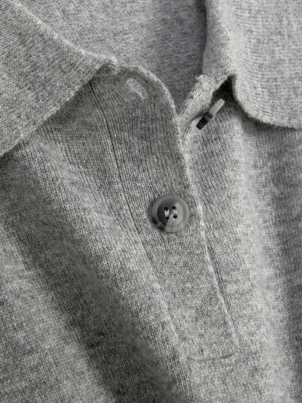 Haut Tricoté à Col Et à Manches Longues