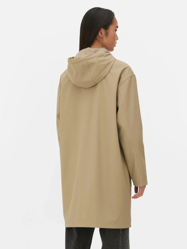 Imperméable Caoutchouté à Capuche