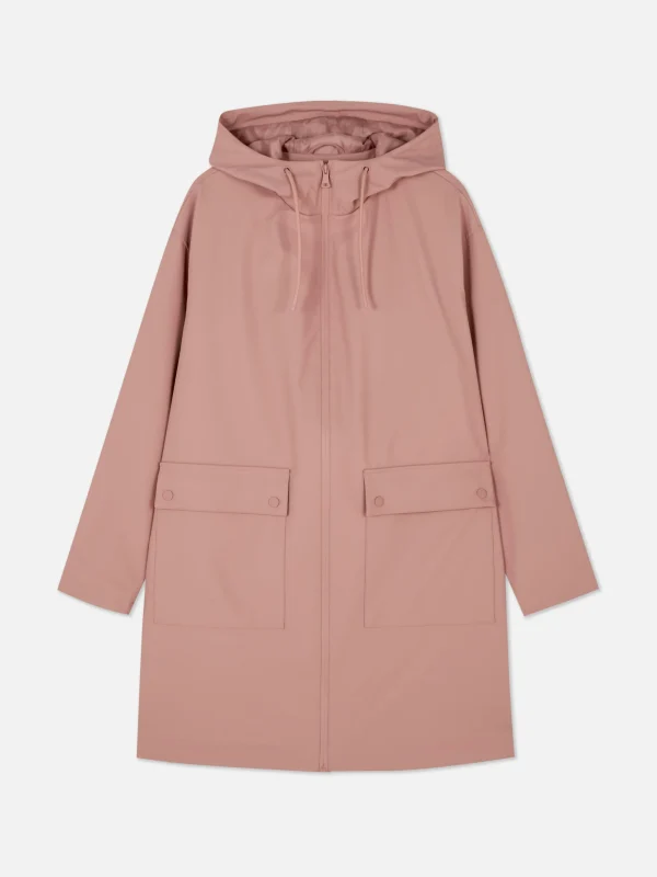 Imperméable Caoutchouté à Capuche