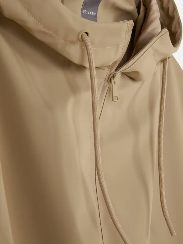 Imperméable Caoutchouté à Capuche