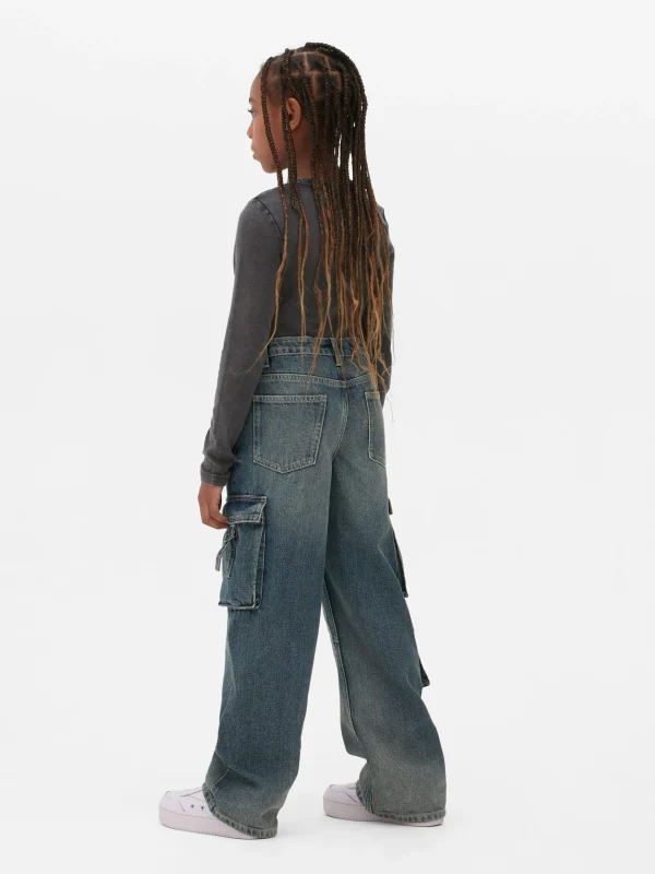 Jean Cargo à Effet Vieilli