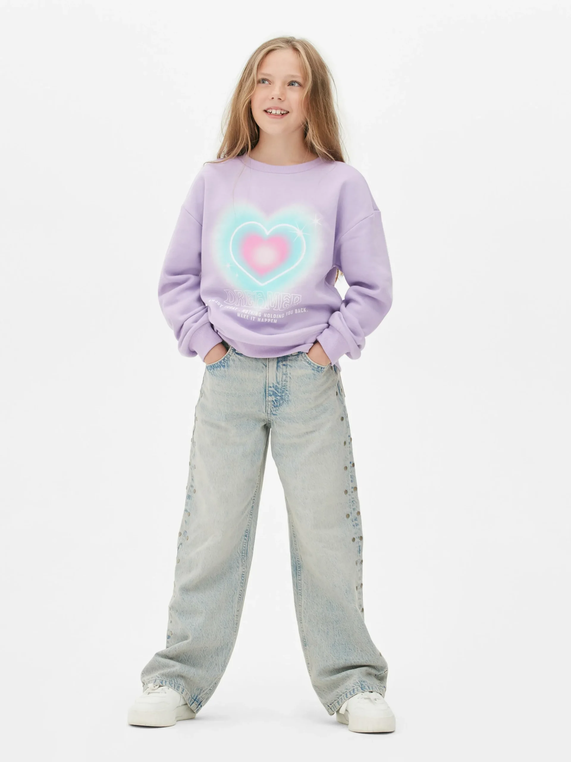 jean_denim__effet_vieilli_0.webp Jean Denim à Effet Vieilli Et Clous