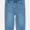 Jean Denim à Revers