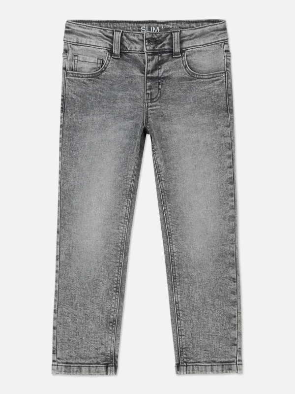 Jean Denim Slim Garçon