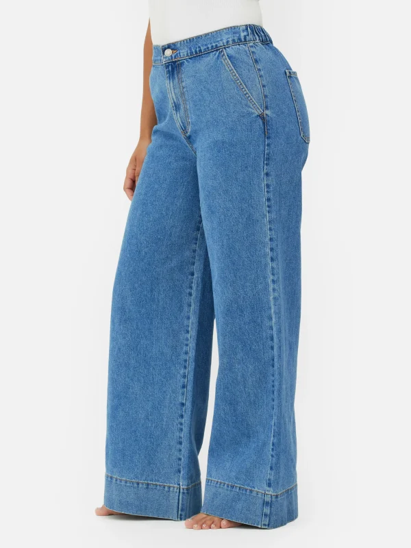 Jean Large élastiqué