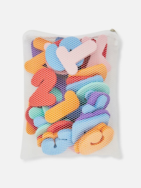 Jouets De Bain Chiffres Et Lettres En Mousse