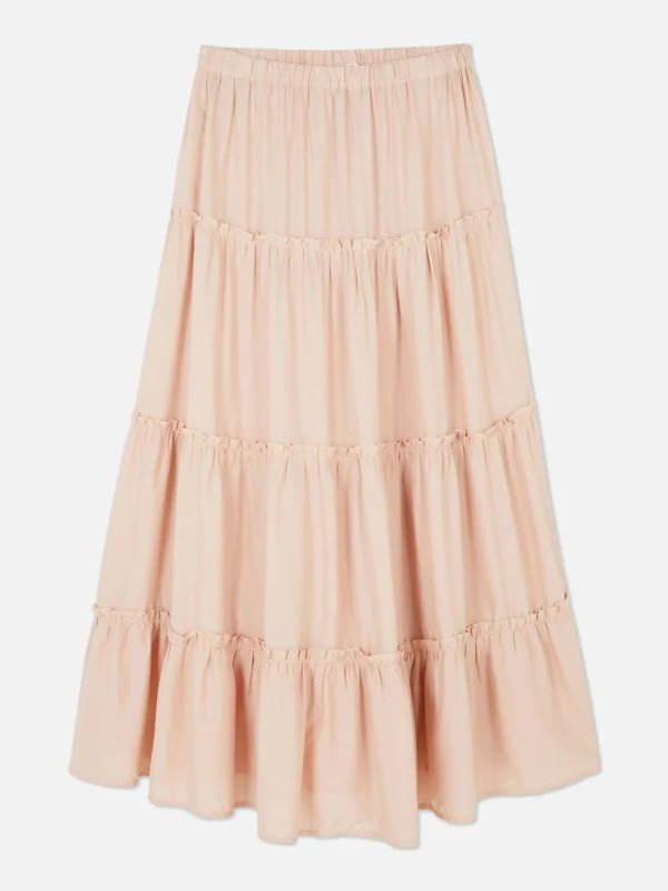 Jupe Longue à Superpositions