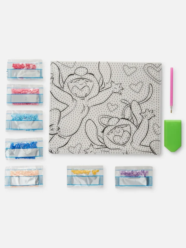 Kit Artistique Avec Faux Cristaux Disney Stitch