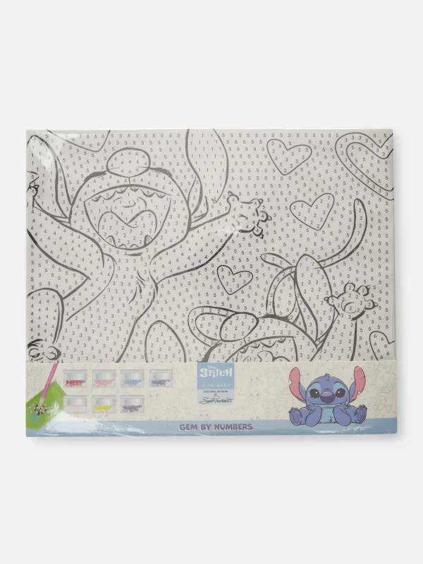 Kit Artistique Avec Faux Cristaux Disney Stitch