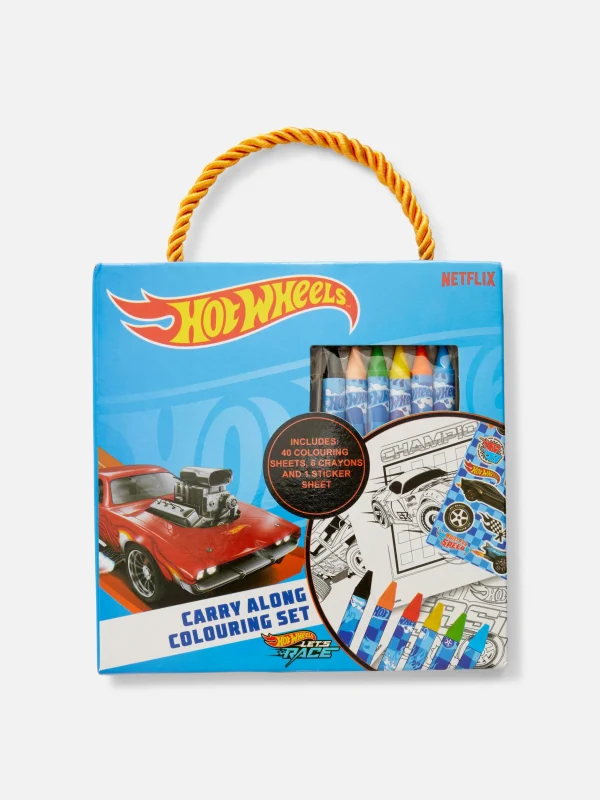 Kit De Coloriage à Transporter Hot Wheels