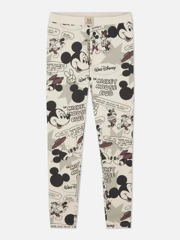 Legging De Pyjama à Motif Rétro Disney Mickey Mouse