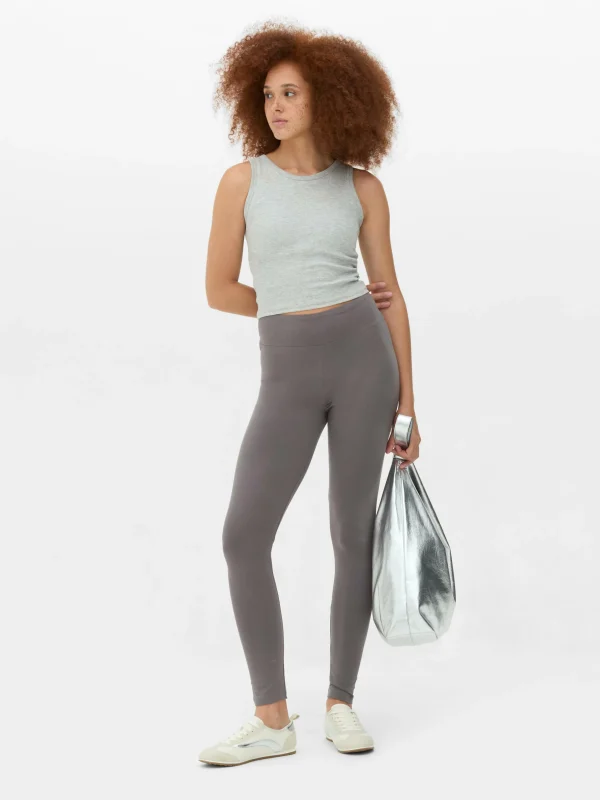 Legging Taille Haute En Jersey
