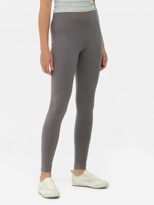 Legging Taille Haute En Jersey