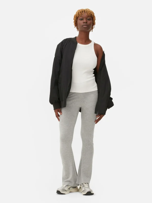 Legging Taille Haute évasé En Jersey