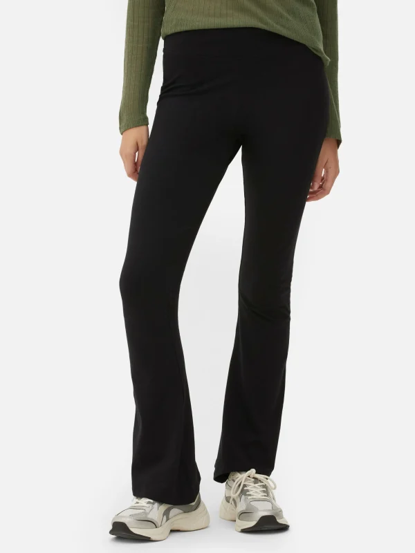 Legging Taille Haute évasé En Jersey