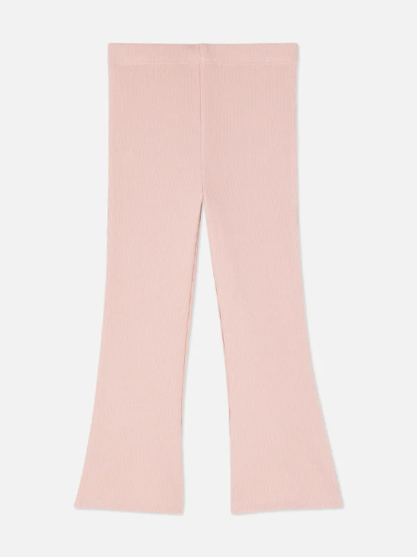 Legging évasé Côtelé