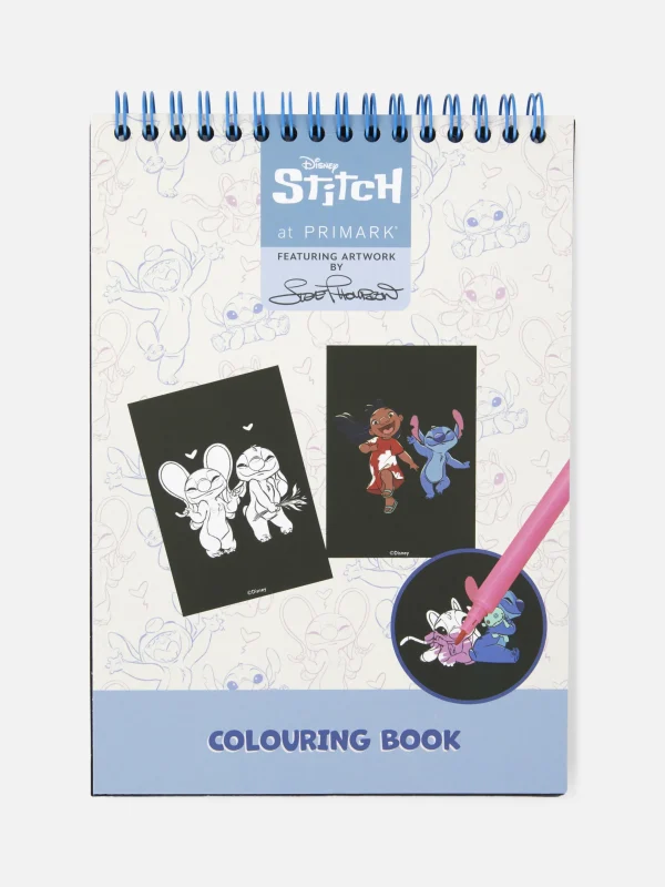Livre De Coloriage En Velours Disney Stitch