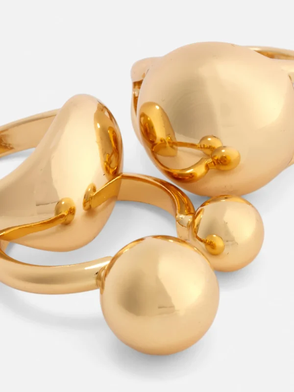 Lot De 3 Bagues Orbes