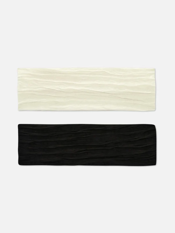 Lot De 2 Bandeaux Larges