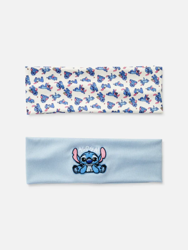 Lot De 2 Bandeaux Stretch Disney Lilo & Stitch